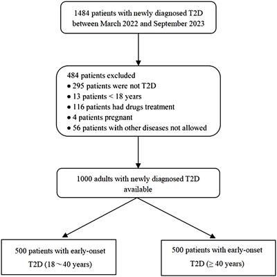 Clinical features of early-onset type 2 diabetes and its association with triglyceride glucose-body mass index: a cross-sectional study